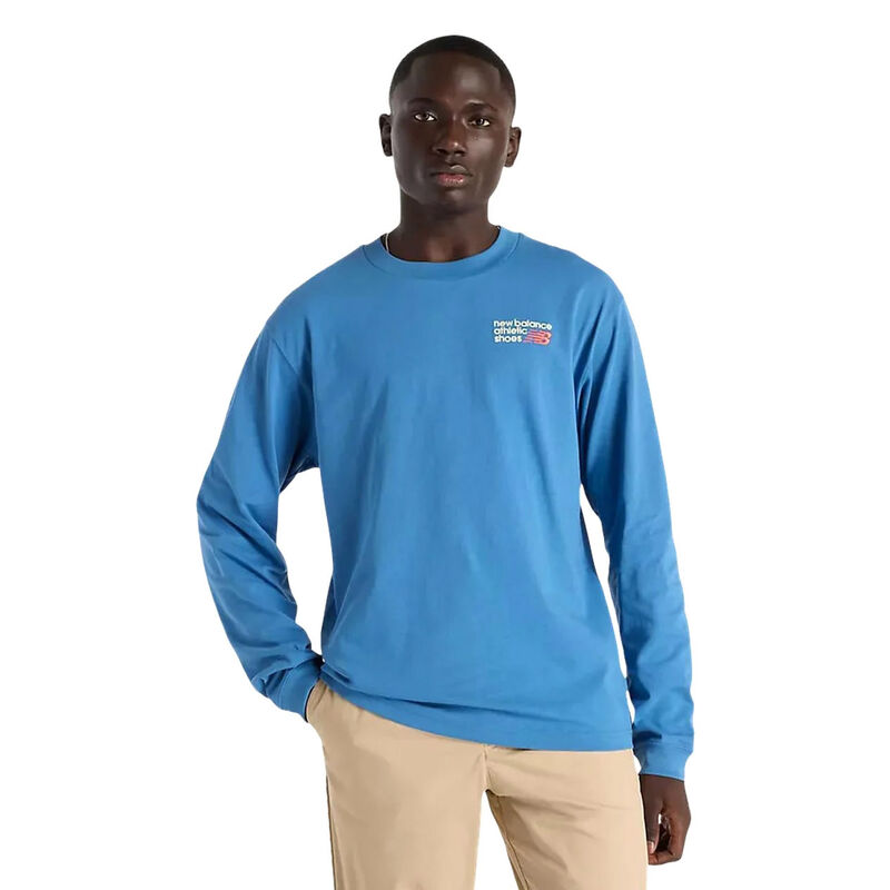 New Balance Athletics Relaxed Premium Logo Long Sleeve image number 0